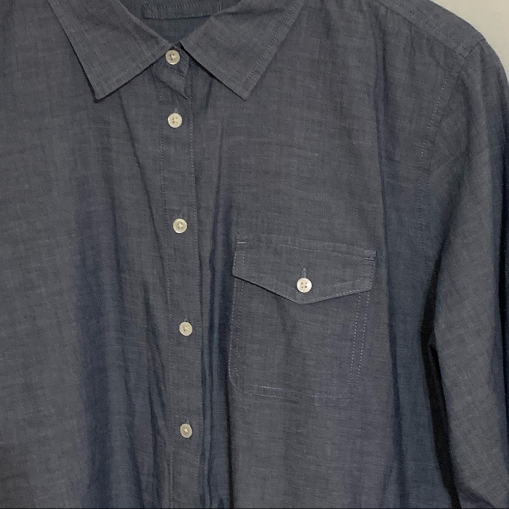 J. Crew Chambray Tunic Top - Picture 2 of 8